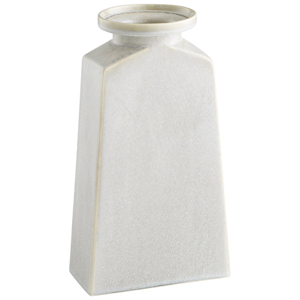 Santorini Vase in Oyster Silver