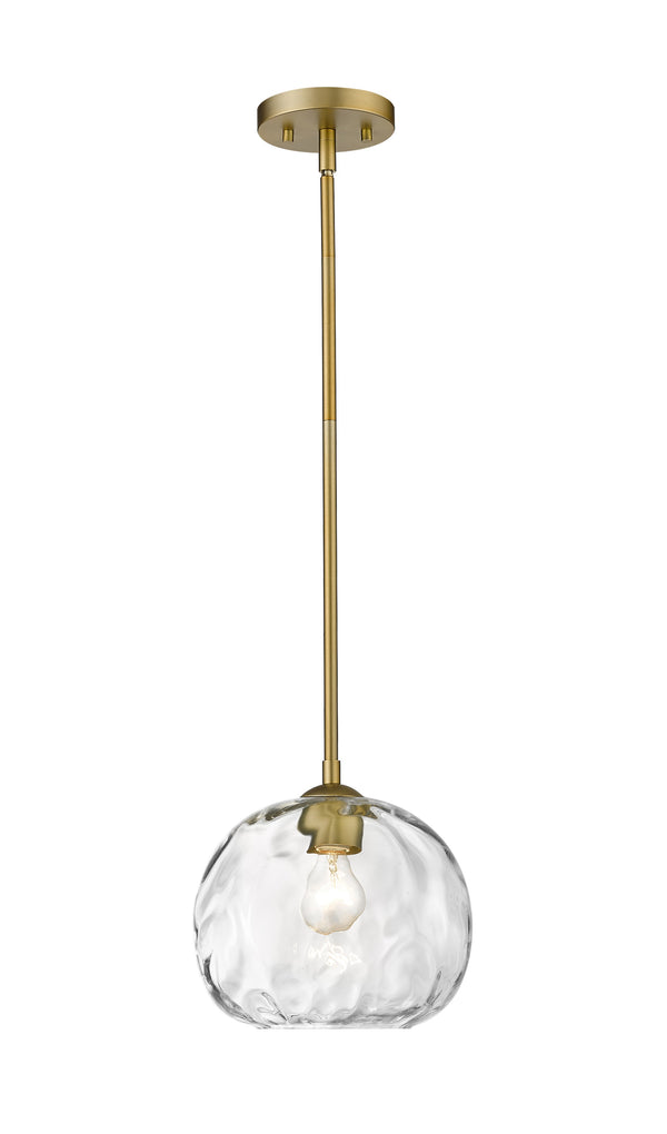 Chloe 1 Light Pendant in Olde Brass Finish