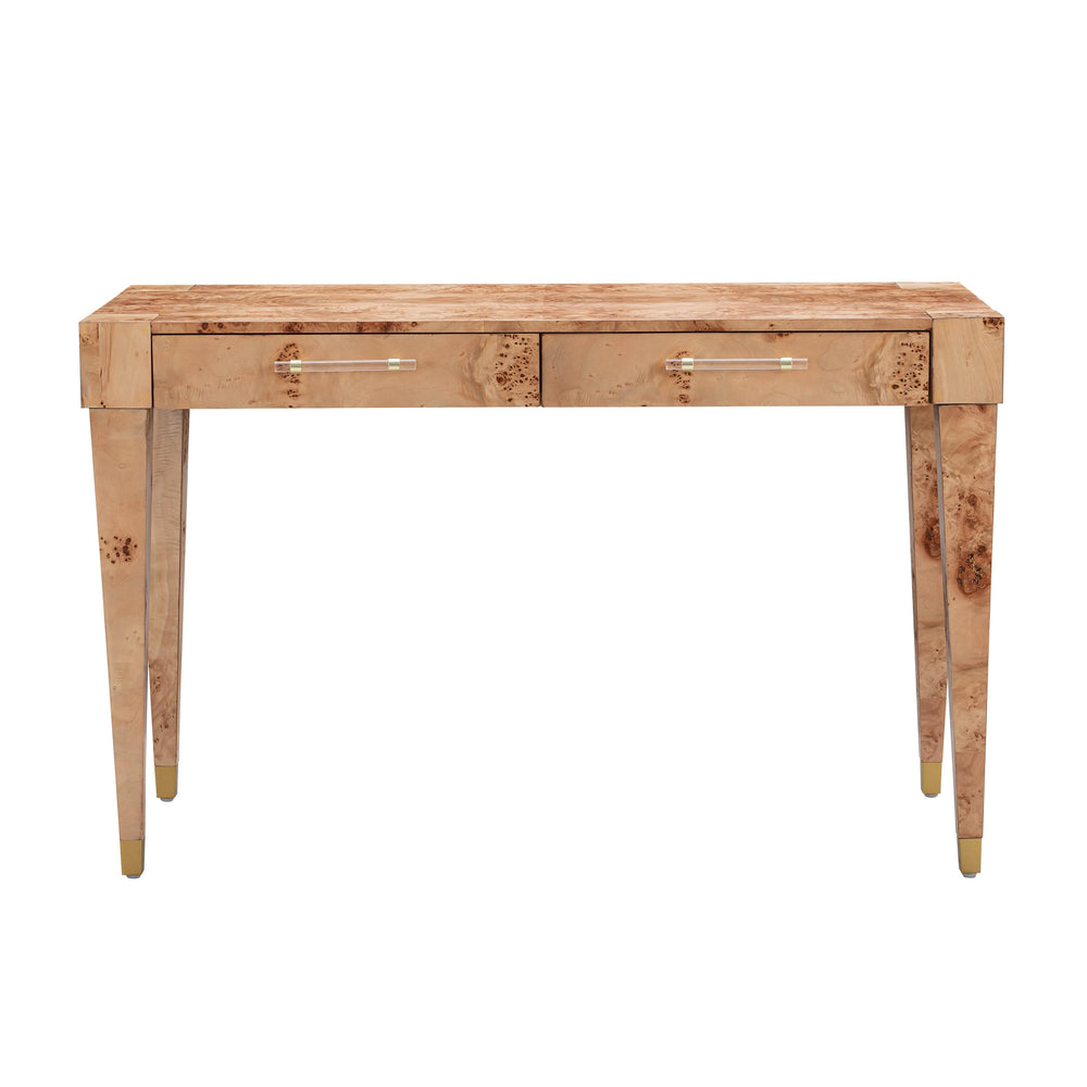 Brandyss Natural Burl Work Desk