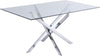 Sophia Dining Table In Chrome