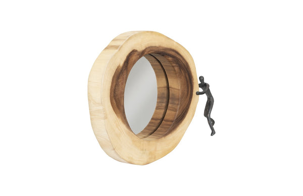 Atlas Crosscut Mirror, Smallall, Right Side Full Body