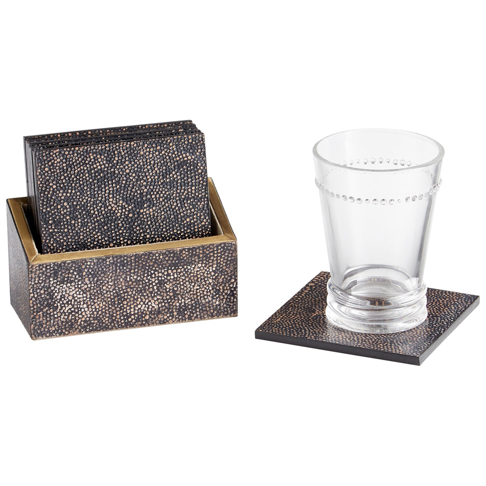 Arless Coasters in Brown/Bronze