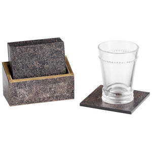 Arless Coasters in Brown/Bronze