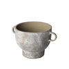 Deya Small Rustic Brown Ceramic Vase