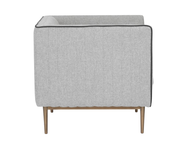 BATAVIA ARMCHAIR - BELFAST HEATHER GREY