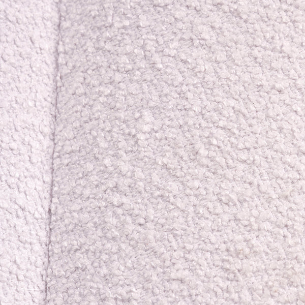 Scalloped 1-Light Pendant, Boucle Linen