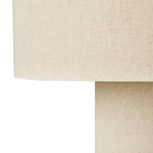 Hensley Floor Lamp In Flax Linen
