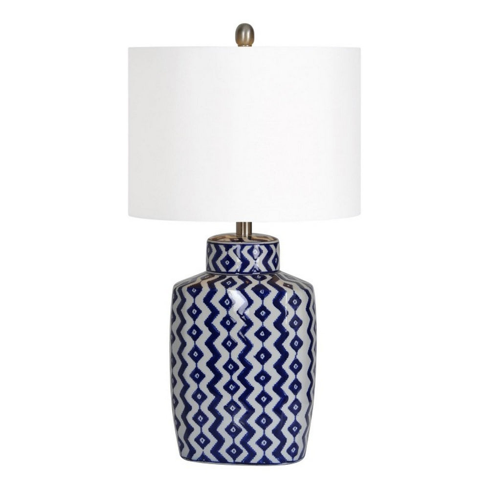 Beryl Table Lamp In White