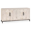 Lisbon Solid Wood 4Dr Cabinet - Reclaimed Pine
