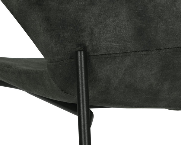 ERIC DINING CHAIR - NONO DARK GREEN