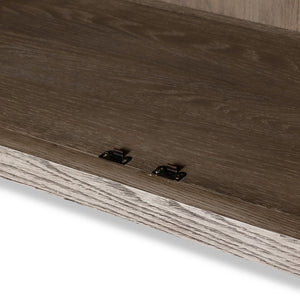Tolle Cabinet - Rustic White Solid
