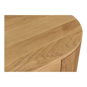 Moe's Theo 6 Drawer Dresser in Natural Oak