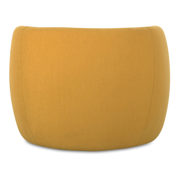 Moe's Rae Outdoor Accent Chair in Deep Yellow