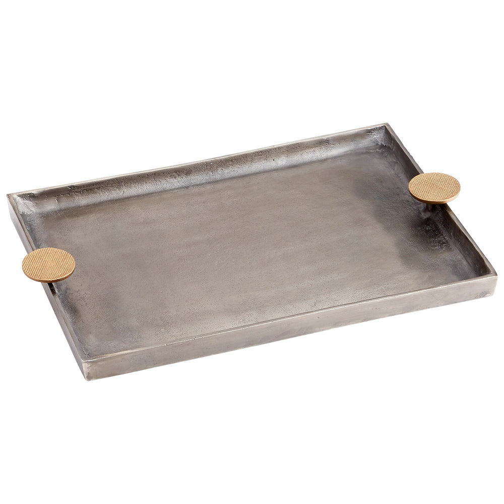 Obscura Tray in Silver and Gold