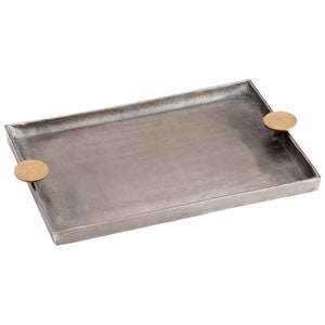 Obscura Tray in Silver and Gold