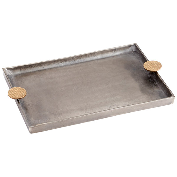 Obscura Tray in Silver and Gold
