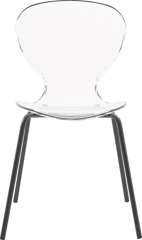 Arturo Dining Chair In Matte Black