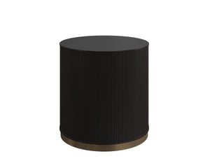 KALLA SIDE TABLE - CHARCOAL