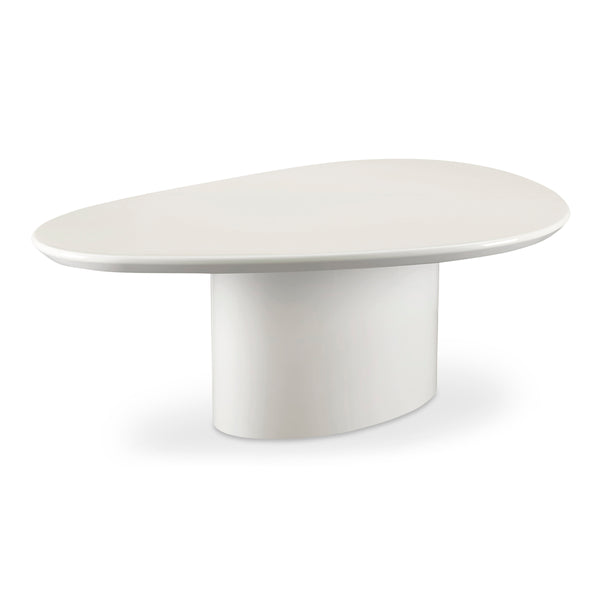 Moe's Eden Ivory Lacquer Coffee Table