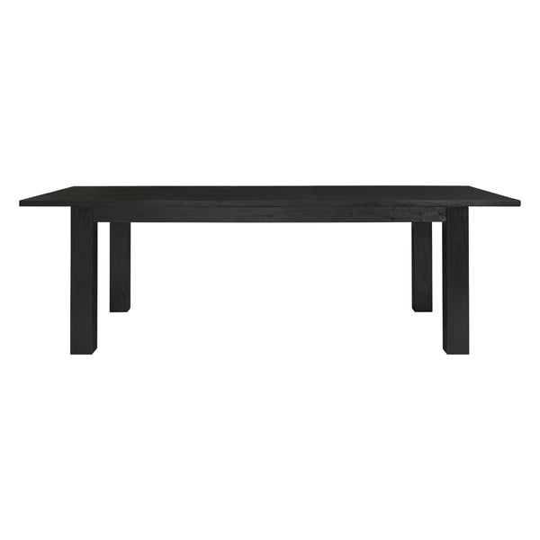 Bedford KD Butterfly Dining Table w/ 20" Ext., Brushed Black 