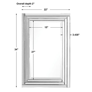 Alanna Frameless Vanity Mirror