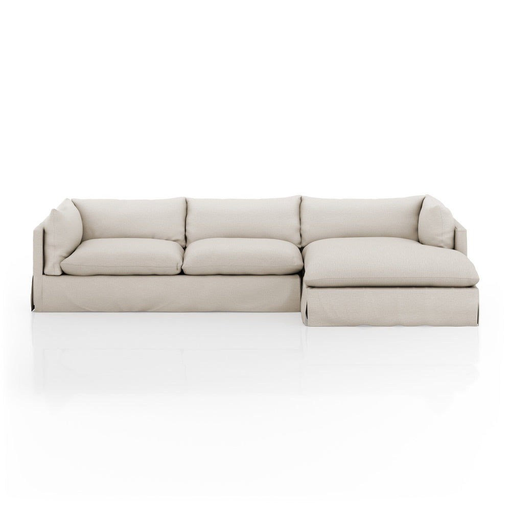 Habitat Slipcover 2-Piece Sectional - Valley Nimbus