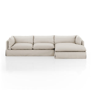 Habitat Slipcover 2-Piece Sectional - Valley Nimbus