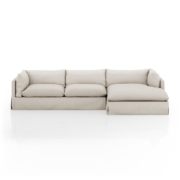 Habitat Slipcover 2-Piece Sectional - Valley Nimbus