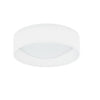 11" LED Flush Mount, White Shade
