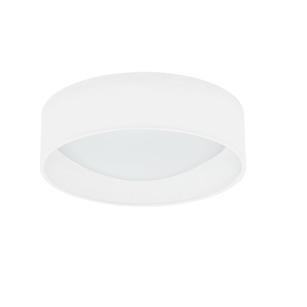 11" LED Flush Mount, White Shade