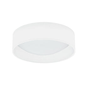 11" LED Flush Mount, White Shade