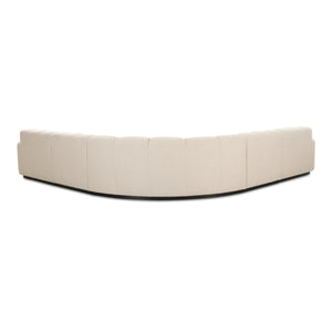 Moe's Roman L-Shaped Sectional in Beige