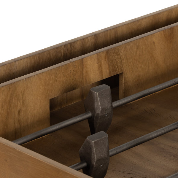Foosball Table In Natural Brown Guanacaste
