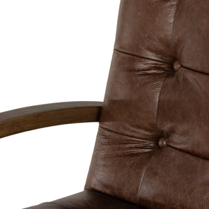 Luca Desk Chair In Sonoma Coco