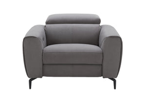 Divine Grey Fabric Chair