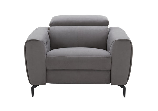 Divine Grey Fabric Chair