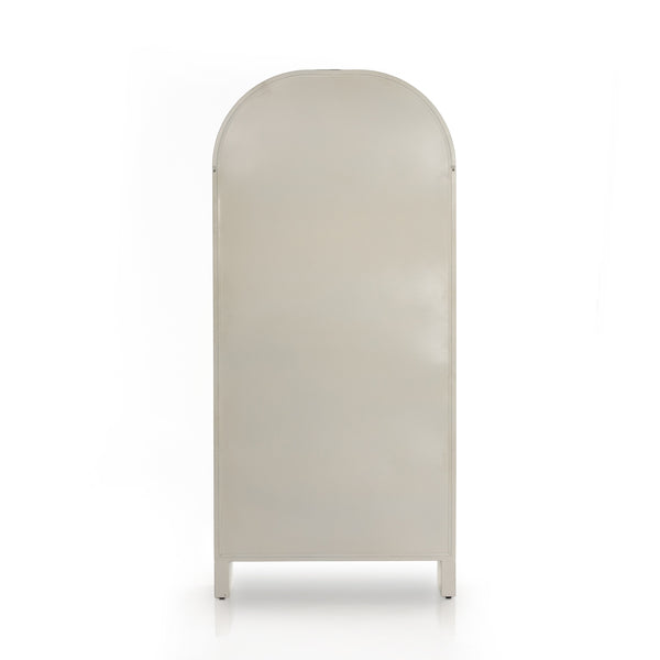 Breya Cabinet In Cream Powder Coat
