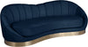 Jesse Sofa In Navy Velvet
