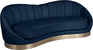 Jesse Sofa In Navy Velvet