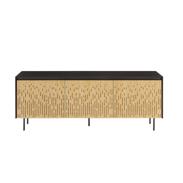 Hanna Console Sideboard, Caviar/Wheat