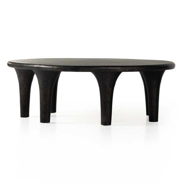 Kelden Coffee Table In Raw Black