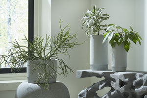 Harvest Planter, Large, Light Gray