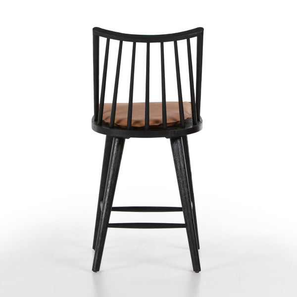 Lewis Windsor Stool W Cushion In Bl In Counter