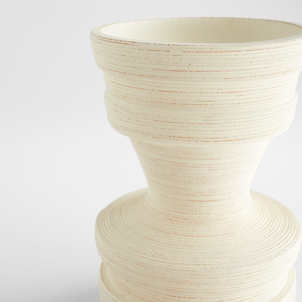 Taras Vase | White -Small