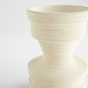 Taras Vase | White -Small