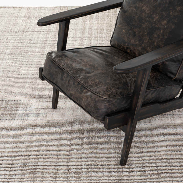 Amaud Rug 6x9' in Brown and Cream