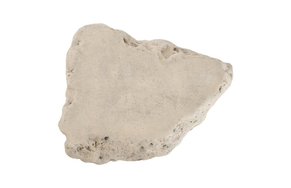 Cast Boulder Coffee Table Roman Stone, Large