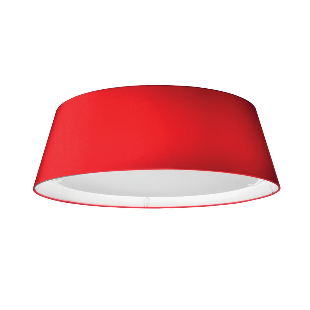 14W LED Flush Mount, Red