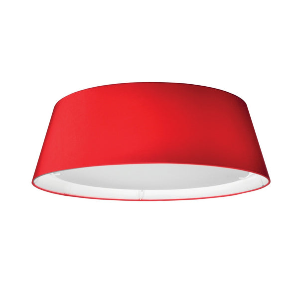 14W LED Flush Mount, Red