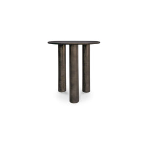 Moe's Deacon Outdoor Side Table in Deep Bronze
